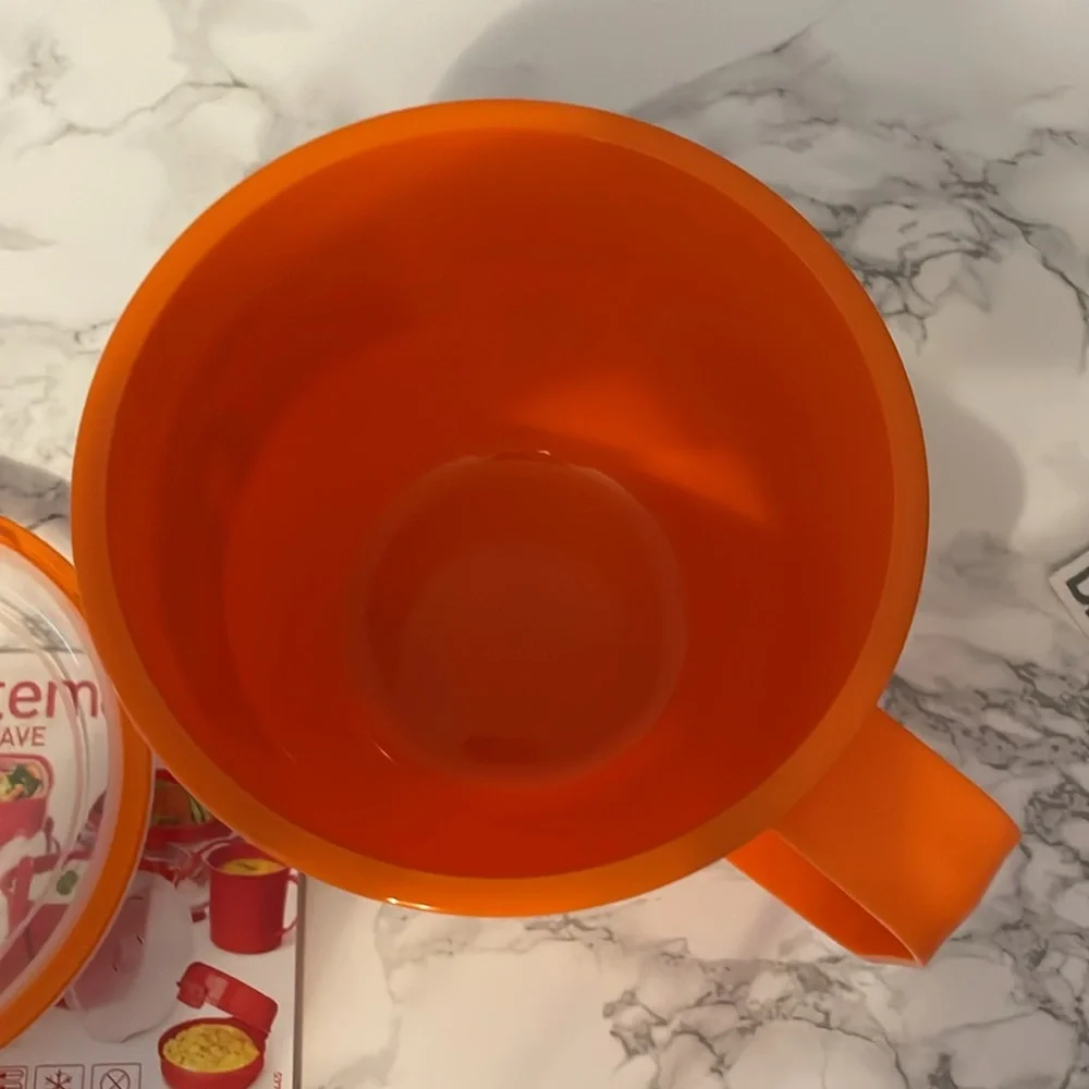 Sistema To Go Collection Soup Mug Large 30.4 oz  NWT Orange